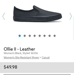 7.5 women's Shoes for Crews Ollie's II